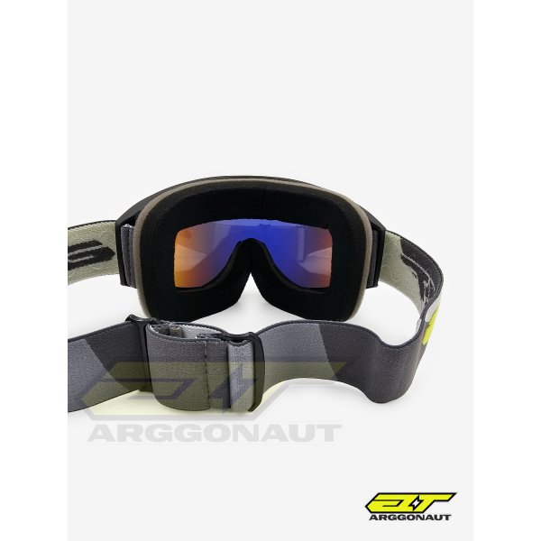 13 Arggonaut MX Goggles - Revo Gold Blue