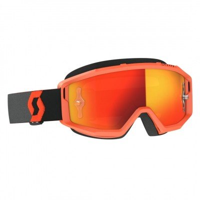 SCOTT Moto Goggle PRIMAL Orange/Black/Orange CHROME WORKS