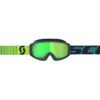 SCOTT Moto Goggle PRIMAL Blue/Yellow/Green Chrome Works